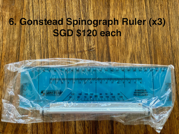 Gonstead Ruler (3 available) - RRP USD$99
